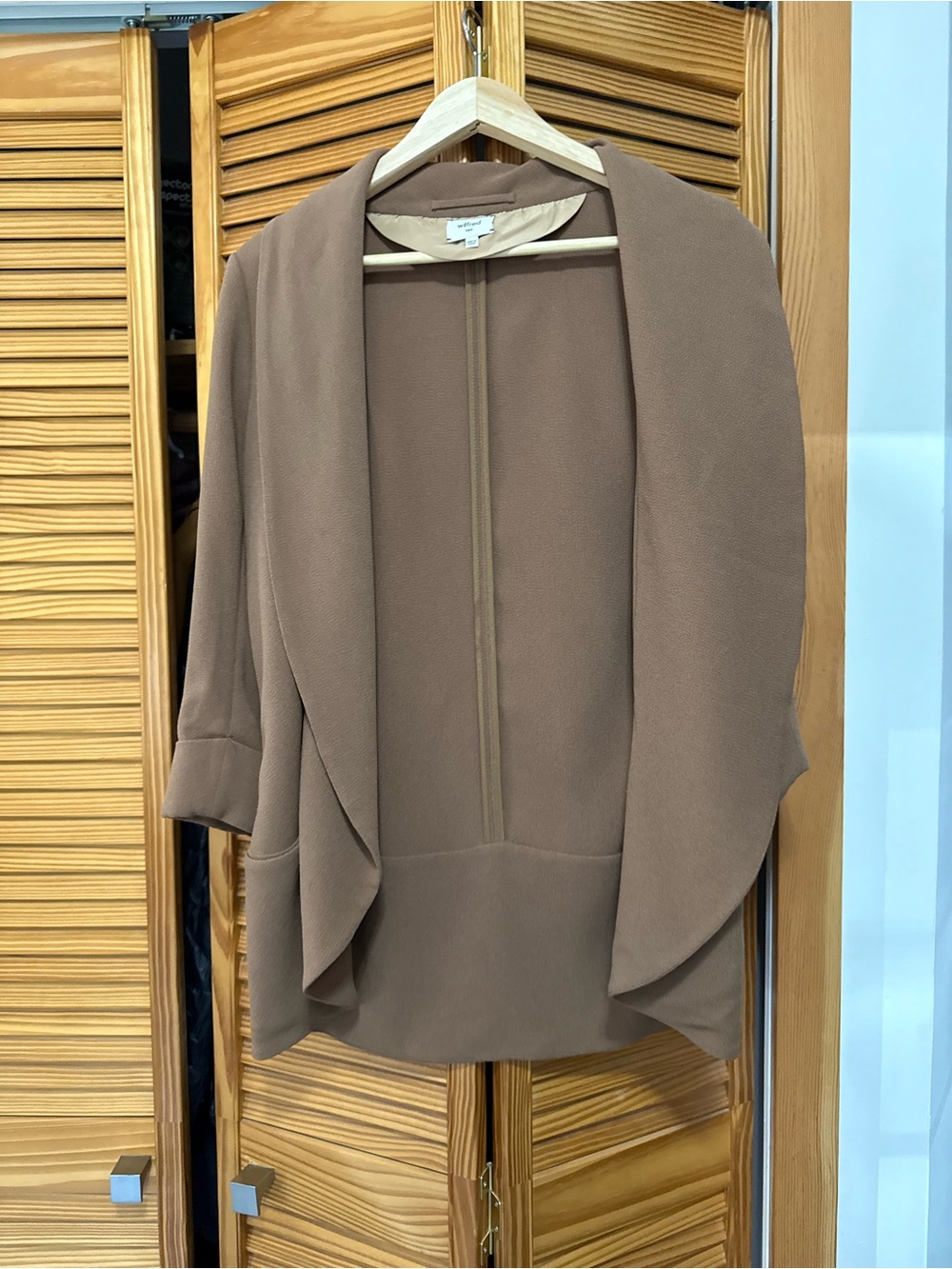 Brown Aritzia Wilfred Chevalier Jacket Blazer